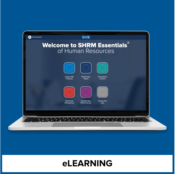 SHRM Essentials of Human Resources for U.S. Based Learners